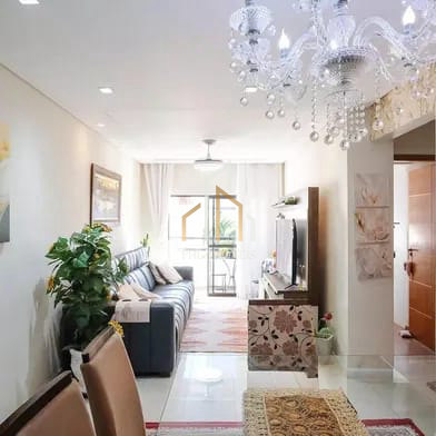 Apartamento à venda com 89m², 3 quartos e 1 vaga